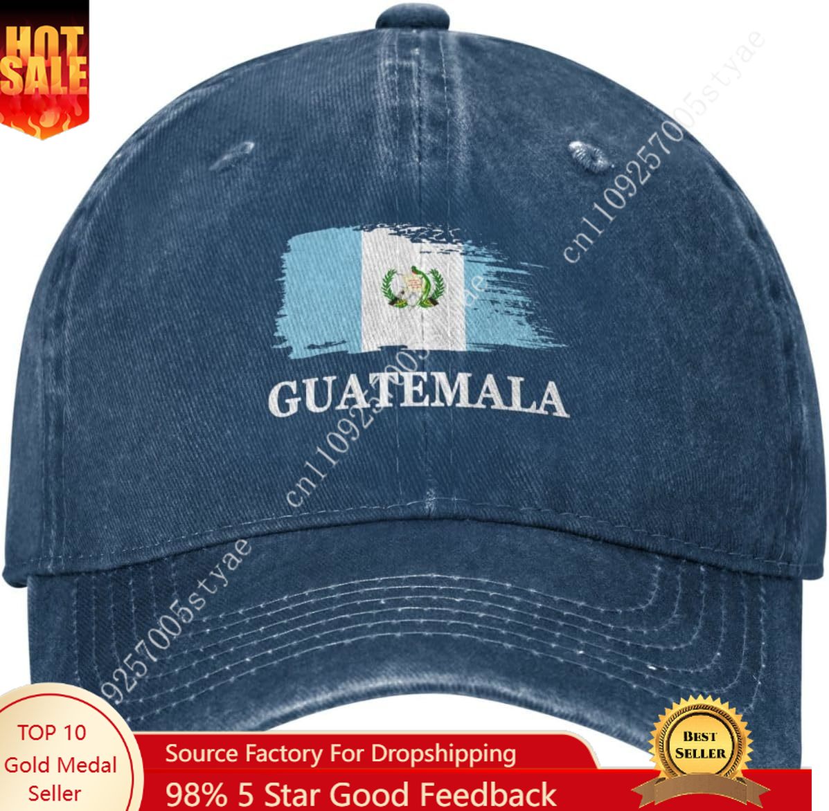 Men'S Fashion Guatemala - غواتيمالا غواتيمالا العلم قبعة رجل امرأة