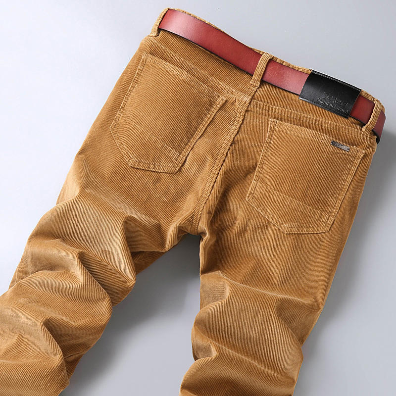 Men'S Fashion Khaki Pants - القطن سروال قصير سراويل تقليدية الرجال