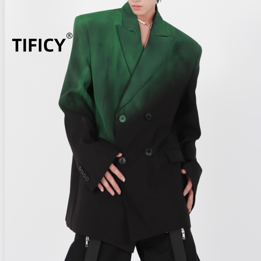 Men'S Fashion Light Jacket - بدلة هاي ستريت بليزر للرجال باللون