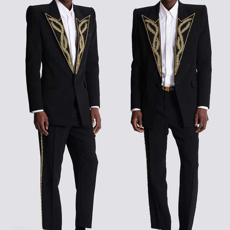 Slim Fit Blazer Men - بدلات رجالية عصرية بقصة ضيقة من