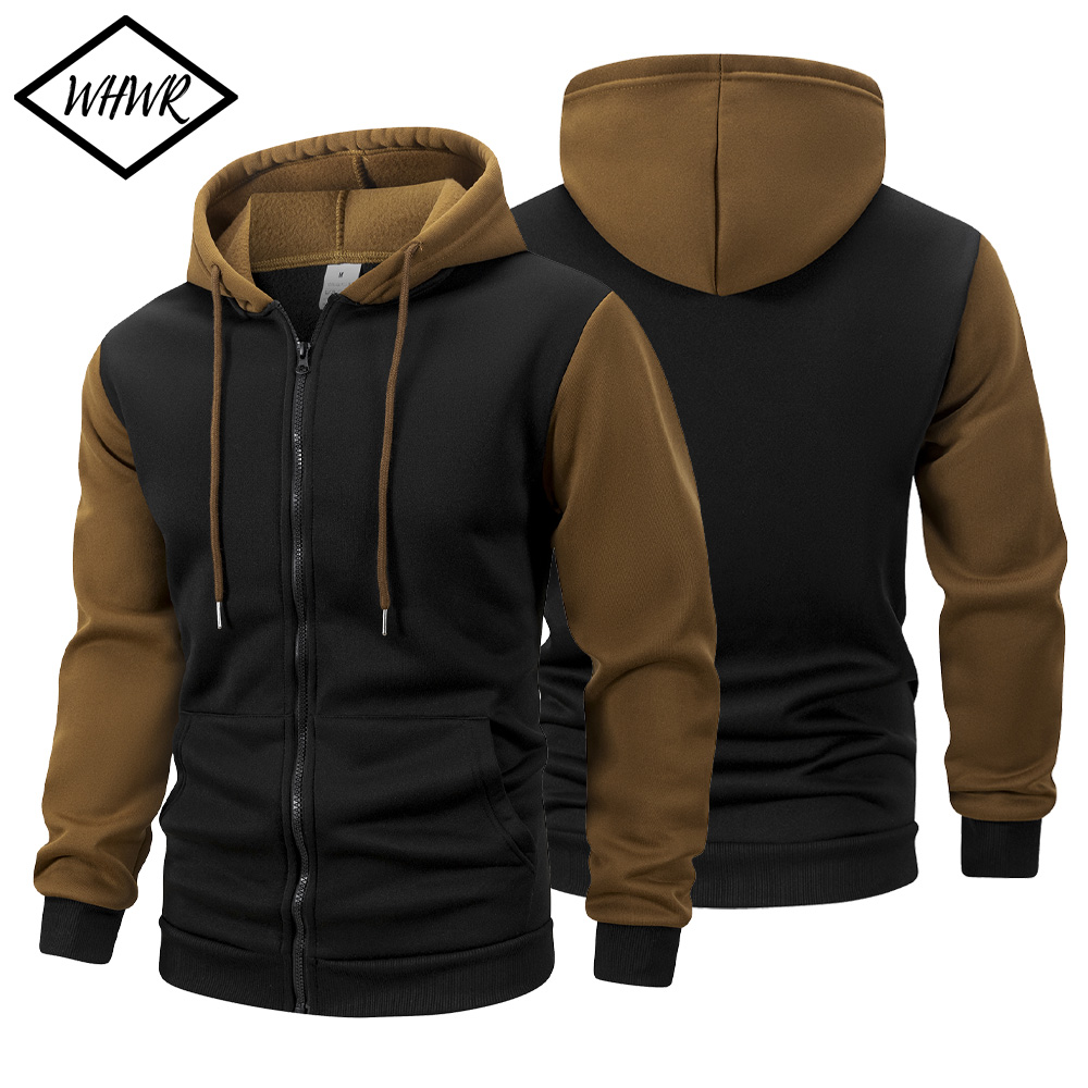 Sherpa Jacket Fleece - الخريف الرجال هوديس الستر طويلة الأكمام