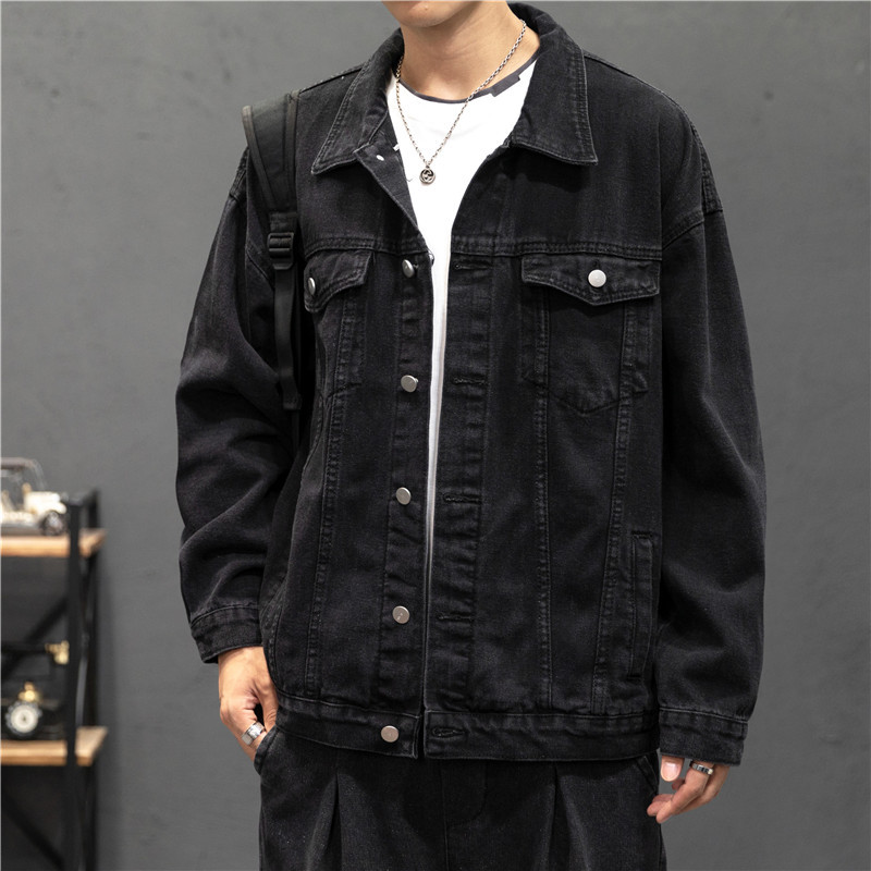 جديد الدينيم سترة الرجال خمر ج - مراجعة Mens Fashion Denim Jacket وسعره