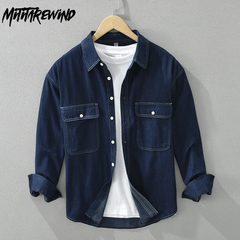 الكورية أزياء الرجال قمصان جين - مراجعة Jeans Shirt Fashion For Men وسعره