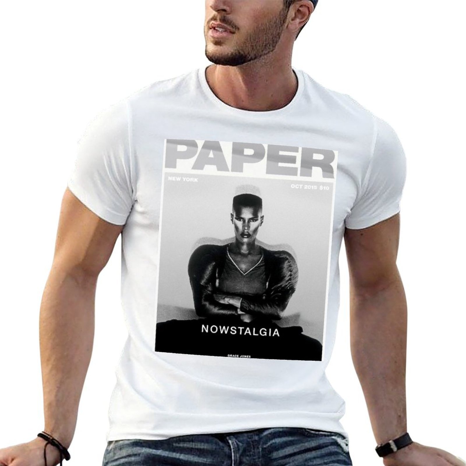 تي شيرت بطباعة على شكل مجلة أز - مراجعة Mens Fashion Magazines وسعره