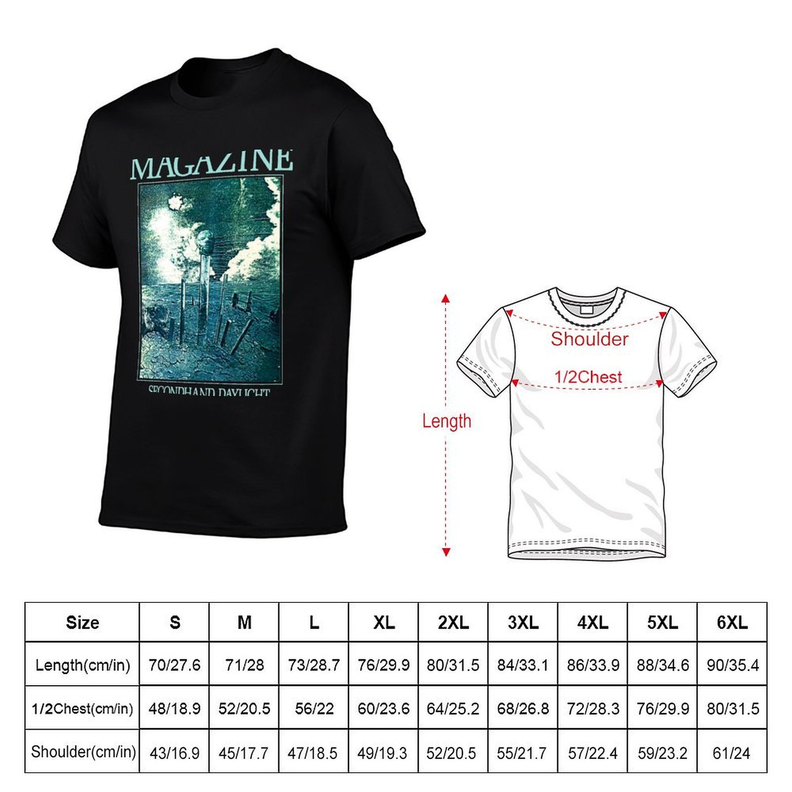 مجلة - تي شيرت مستعمل من Secon - مراجعة Mens Fashion Magazines وسعره