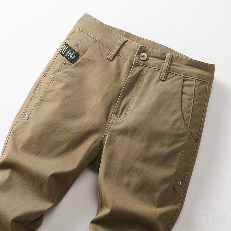 KSTUN رجل عارضة السراويل ضئيلة - مراجعة Men'S Fashion Khaki Pants وسعره
