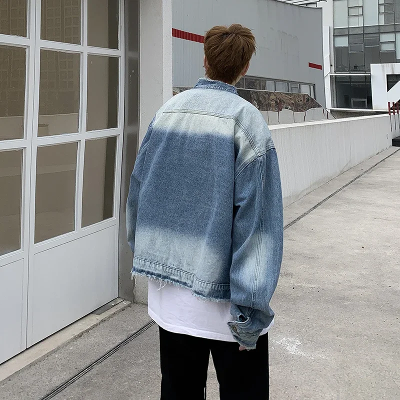 جاكيت جينز رجالي أمريكي بتصميم - مراجعة Mens Fashion Denim Jacket وسعره