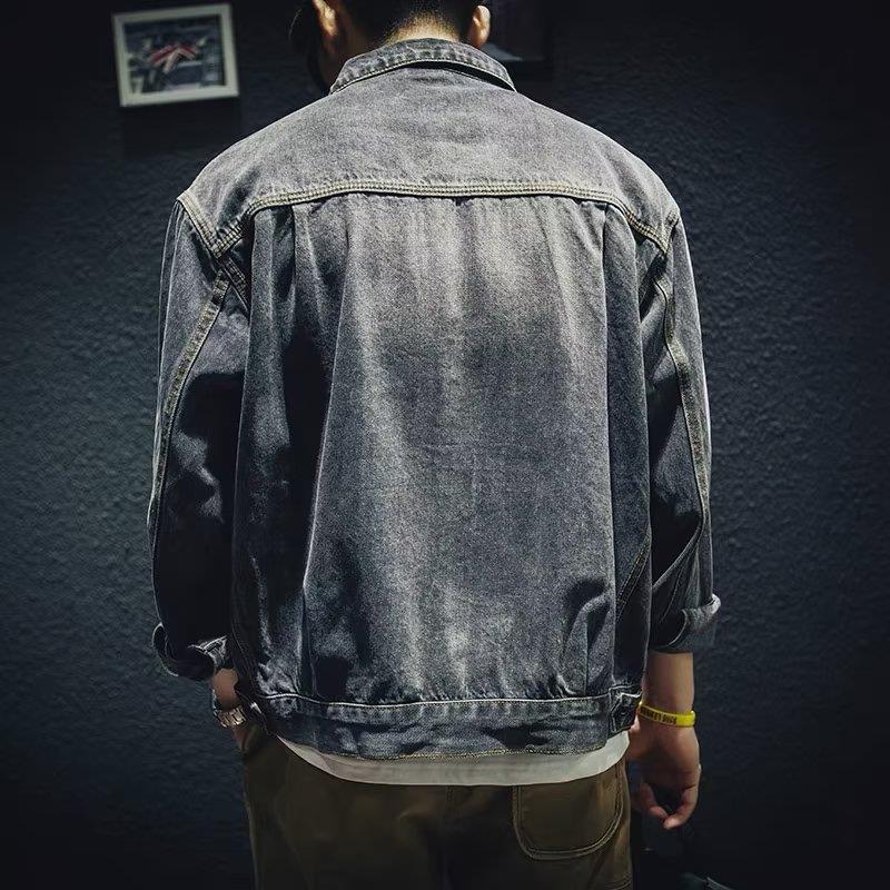 الرجال فضفاضة تناسب الدنيم ستر - مراجعة Mens Fashion Denim Jacket وسعره