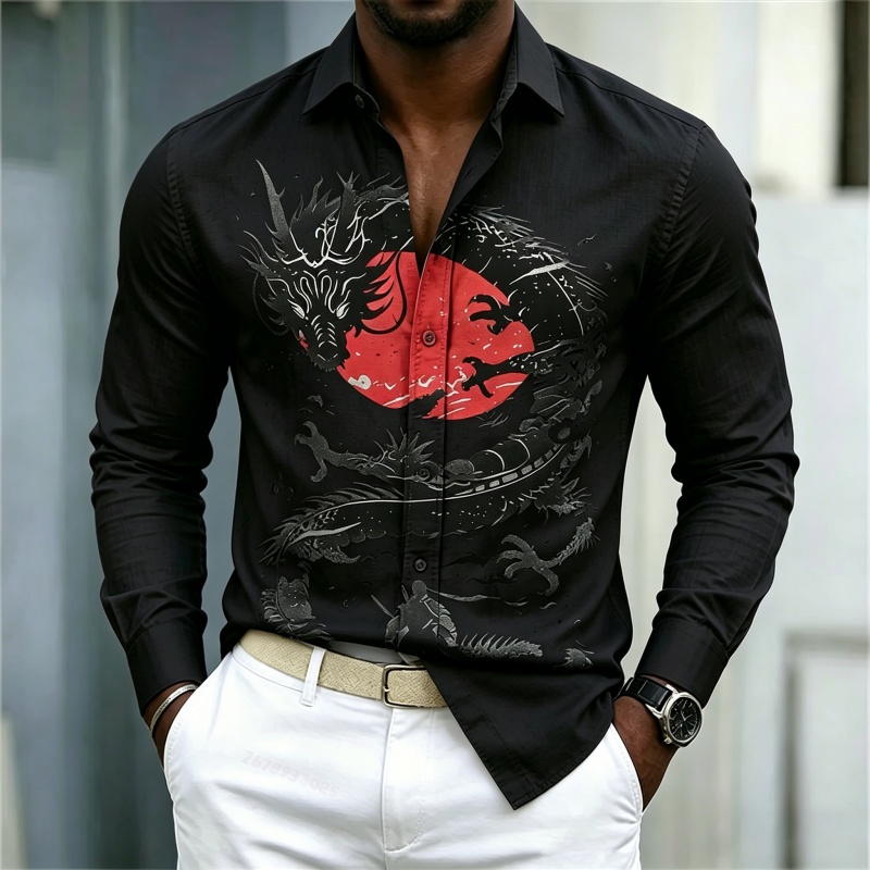 قميص رجالي جديد لعام 2026 بنمط - مراجعة Mens Fashion Casual Outfits وسعره