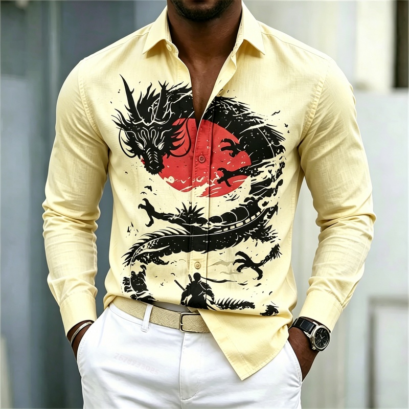 قميص رجالي جديد لعام 2026 بنمط - مراجعة Mens Fashion Casual Outfits وسعره