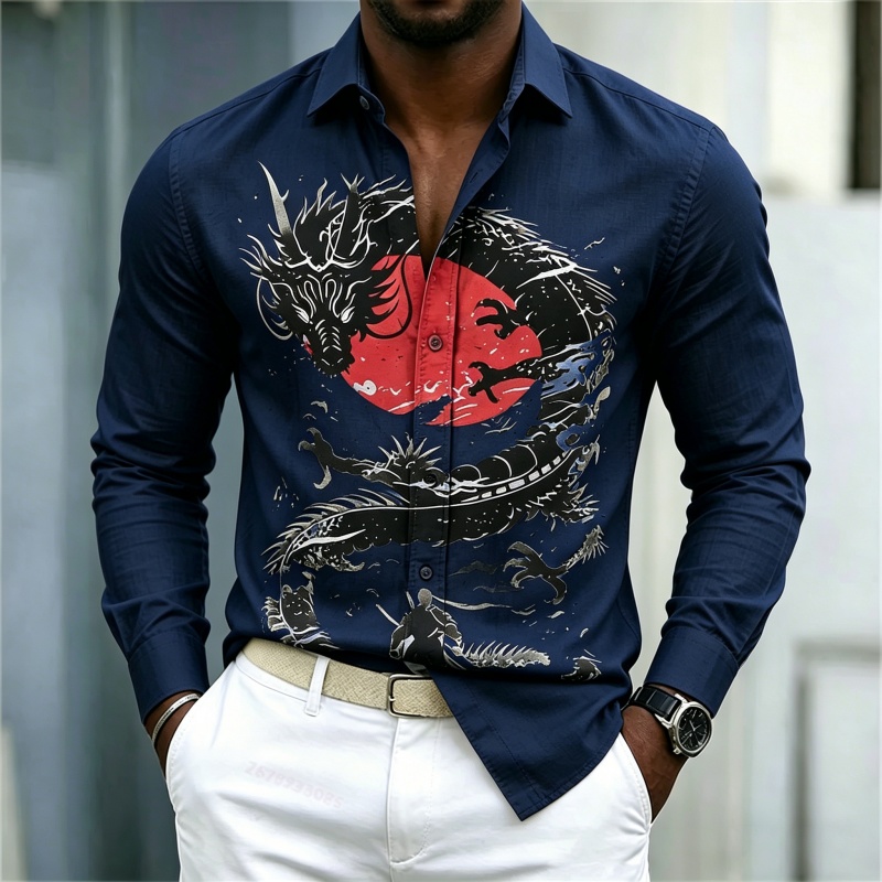 قميص رجالي جديد لعام 2026 بنمط - مراجعة Mens Fashion Casual Outfits وسعره