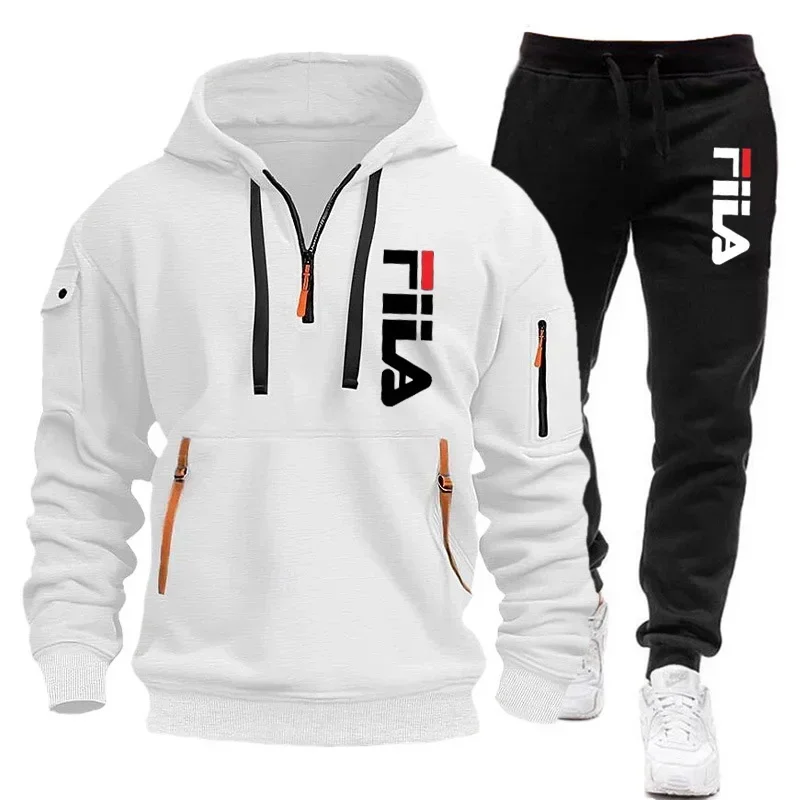 طقم رياضي رجالي جديد لخريف وشت - مراجعة Mens Fashion Zip Up وسعره