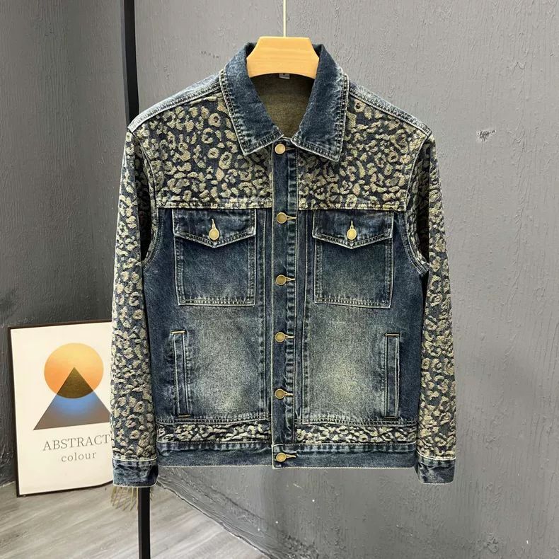 جديد الرجال العصرية بارد الدني - مراجعة Mens Fashion Denim Jacket وسعره