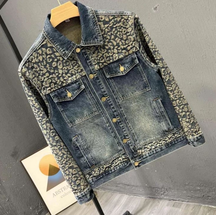 جديد الرجال العصرية بارد الدني - مراجعة Mens Fashion Denim Jacket وسعره