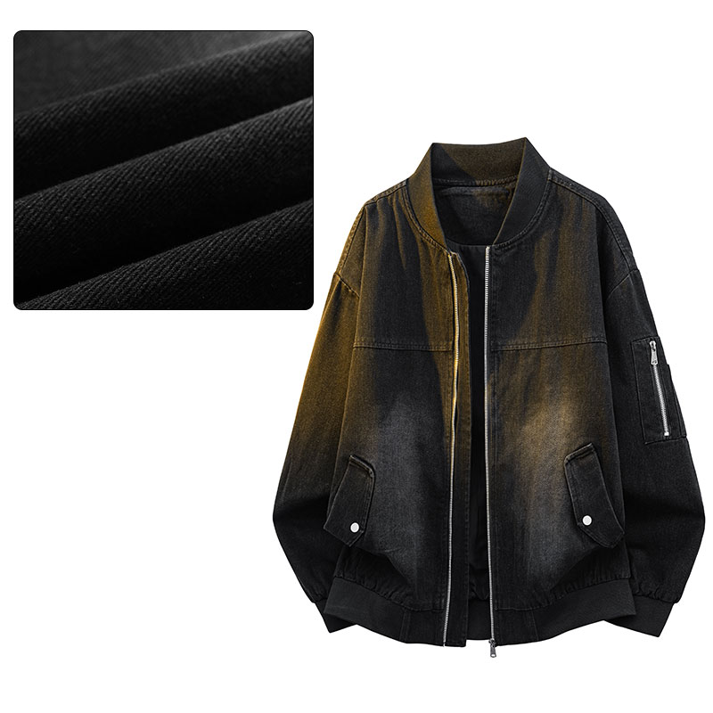 سترة رياضية للربيع والخريف ستر - مراجعة Mens Fashion Denim Jacket وسعره
