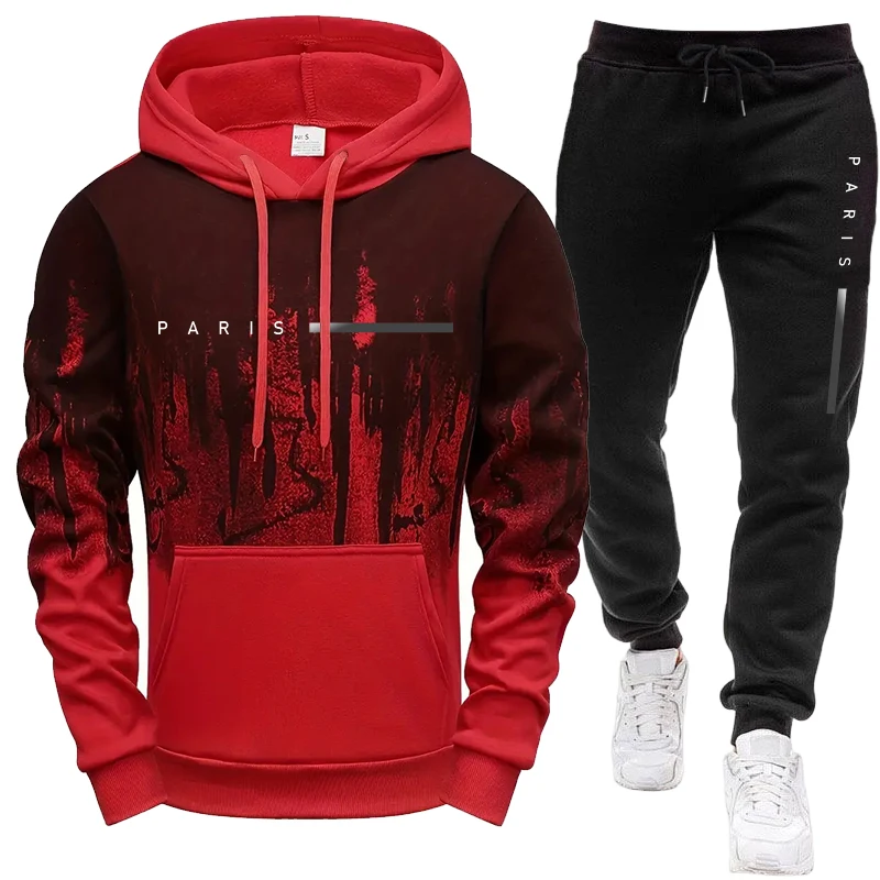 طقم رجالي/هودي/بنطلون باريس جد - مراجعة Mens Fashion Casual Outfits وسعره