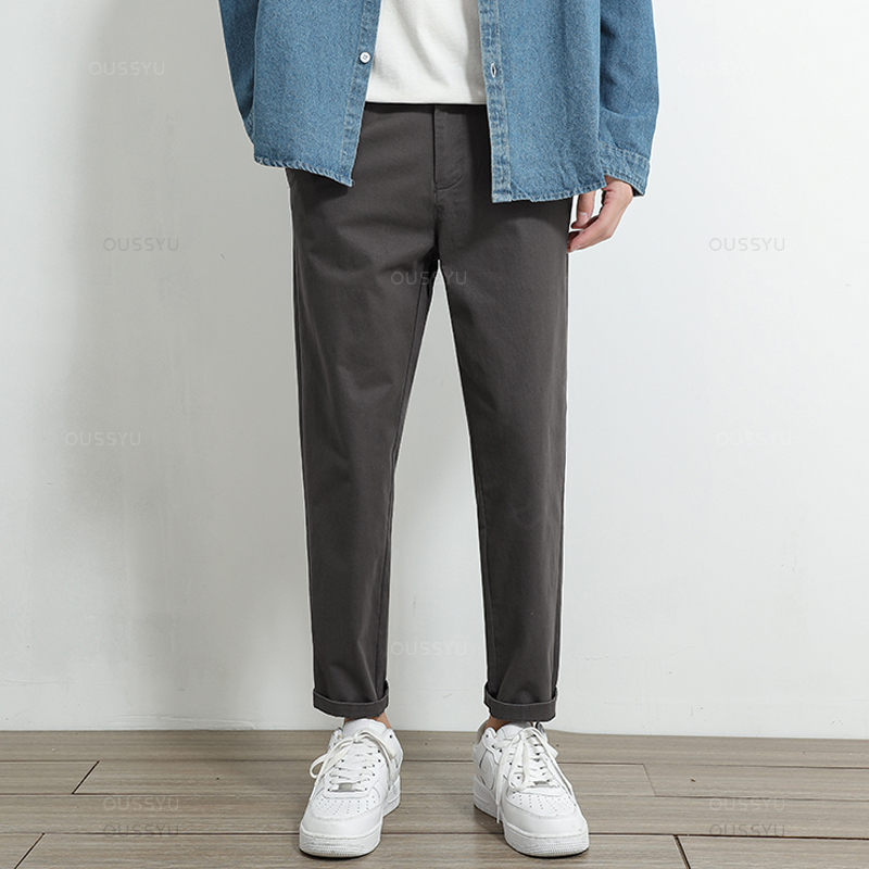 بنطلون كاجوال رجالي خاكي لخريف - مراجعة Men'S Fashion Khaki Pants وسعره
