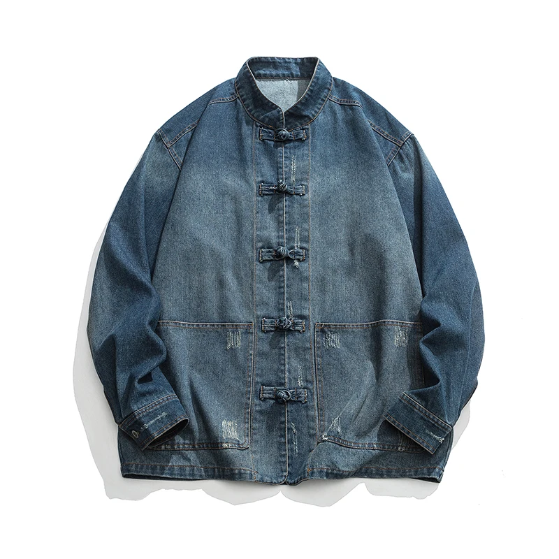 جاكيت جينز رجالي على الطراز ال - مراجعة Mens Fashion Denim Jacket وسعره