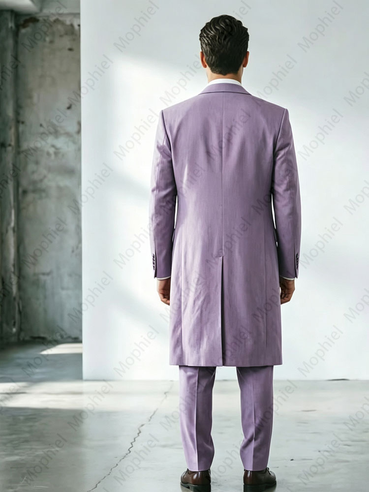 بدلات رجالية طويلة عالية الجود - مراجعة Slim Fit Blazer Men وسعره