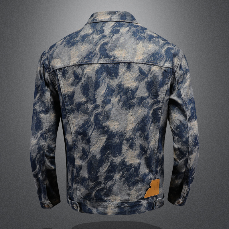 سترة ربيعية عتيقة من قماش الدن - مراجعة Mens Fashion Denim Jacket وسعره