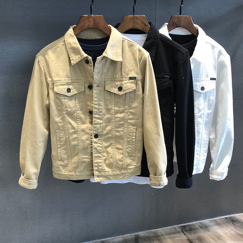 ربيع الخريف الرجال الدنيم سترة - مراجعة Mens Fashion Denim Jacket وسعره