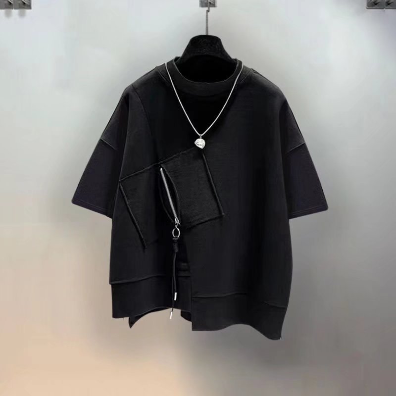 قميص QICHE للرجال بأكمام قصيرة - مراجعة Mens Fashion Quarter Zip وسعره