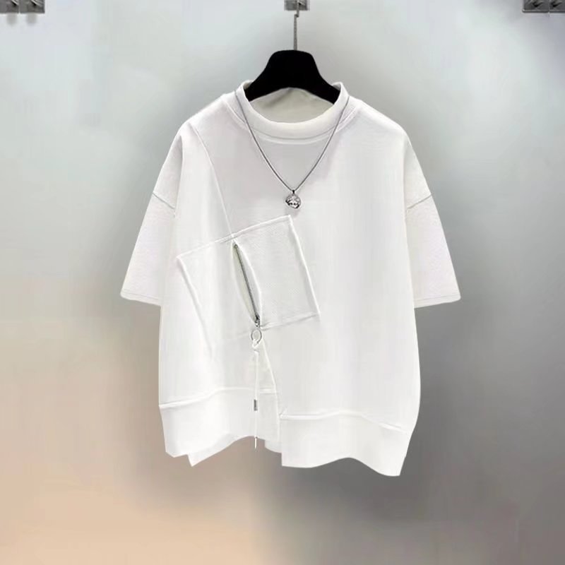 قميص QICHE للرجال بأكمام قصيرة - مراجعة Mens Fashion Quarter Zip وسعره