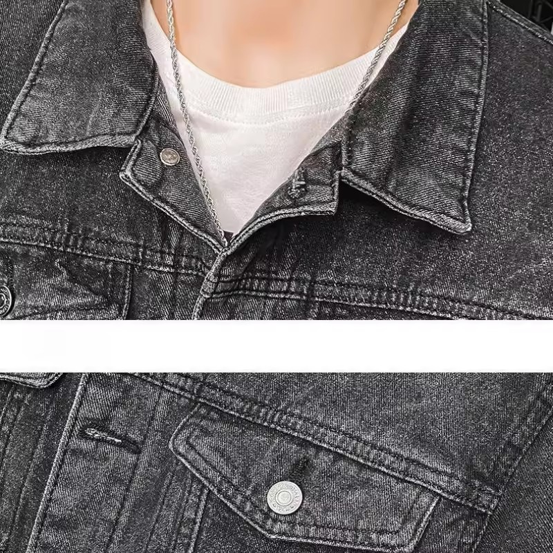 أمريكا خمر الثقيلة الذئب المطر - مراجعة Mens Fashion Denim Jacket وسعره