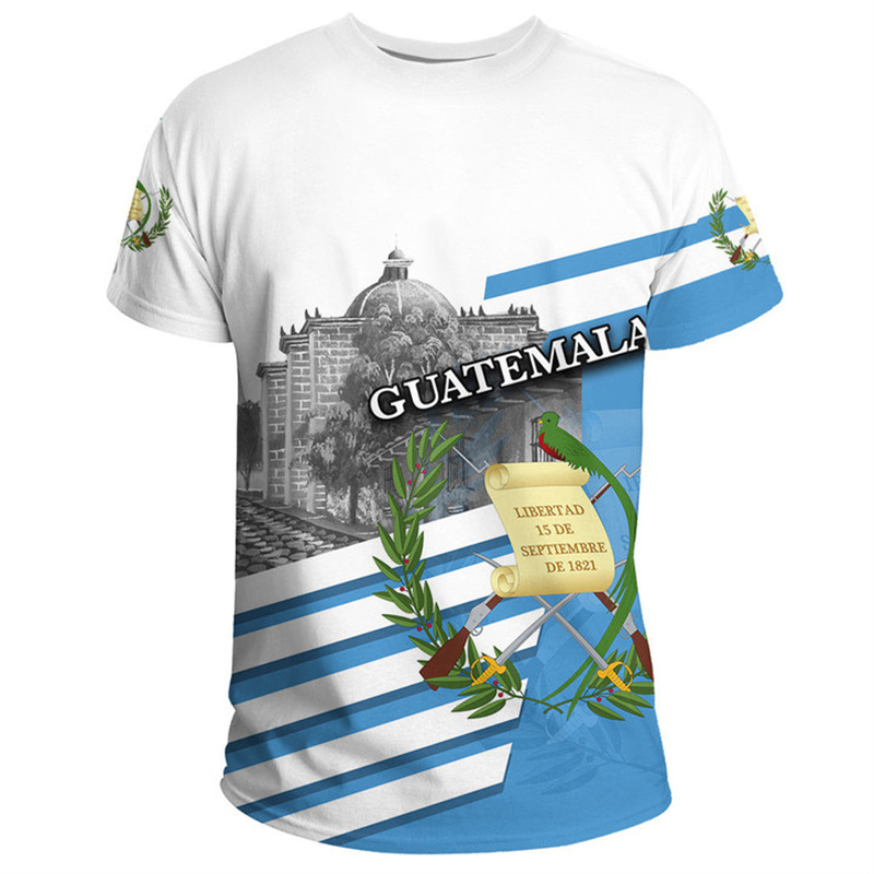 تيشيرتات رجالية مطبوعة ثلاثية  - مراجعة Men'S Fashion Guatemala وسعره