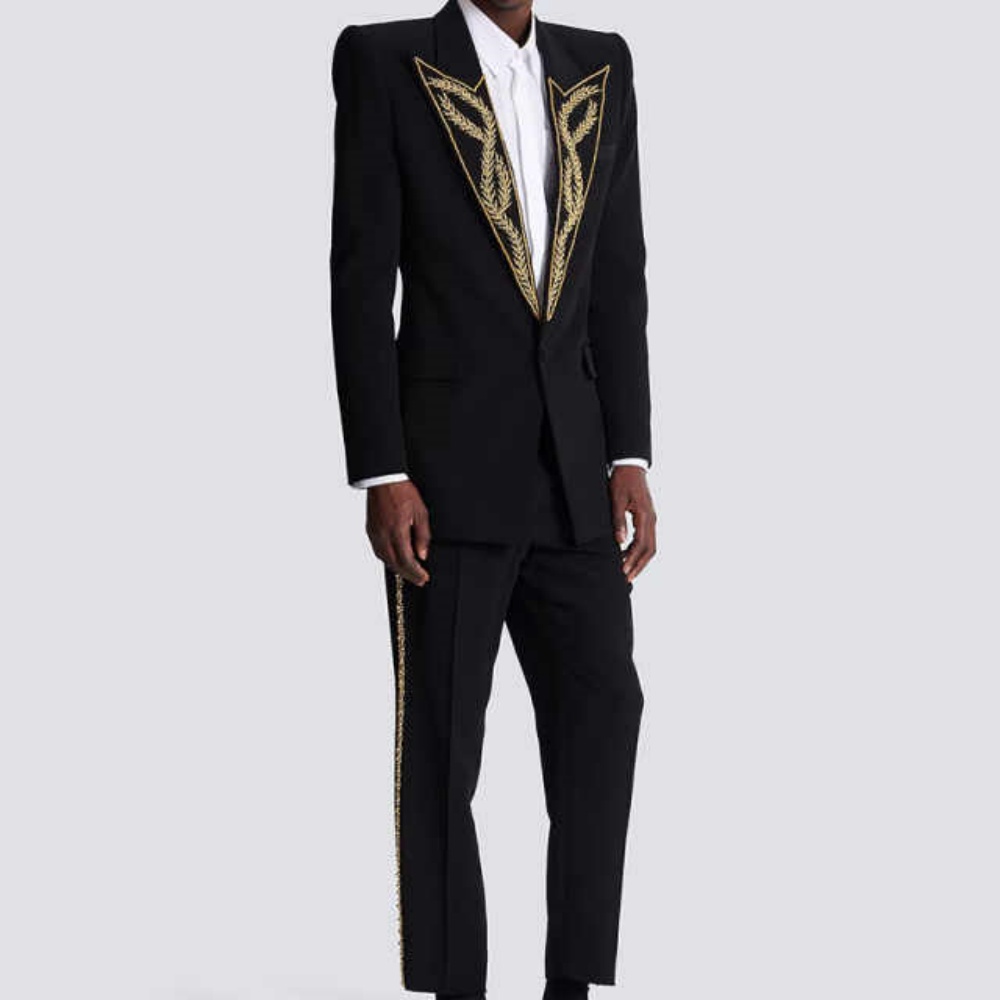 بدلات رجالية عصرية بقصة ضيقة م - مراجعة Slim Fit Blazer Men وسعره