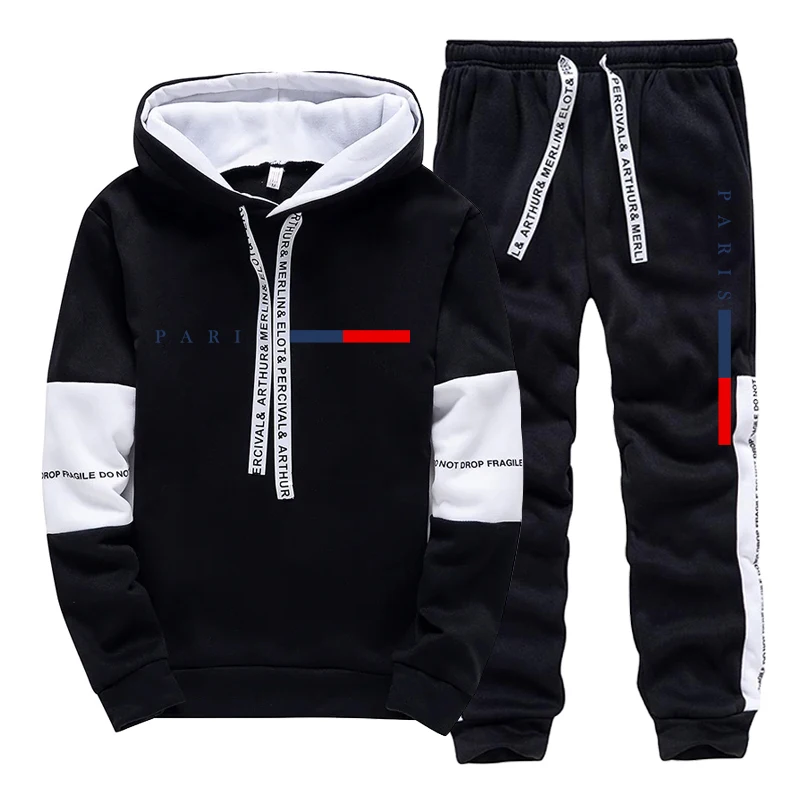 طقم رجالي/هودي/بنطلون بتصميم ب - مراجعة Mens Fashion Casual Outfits وسعره