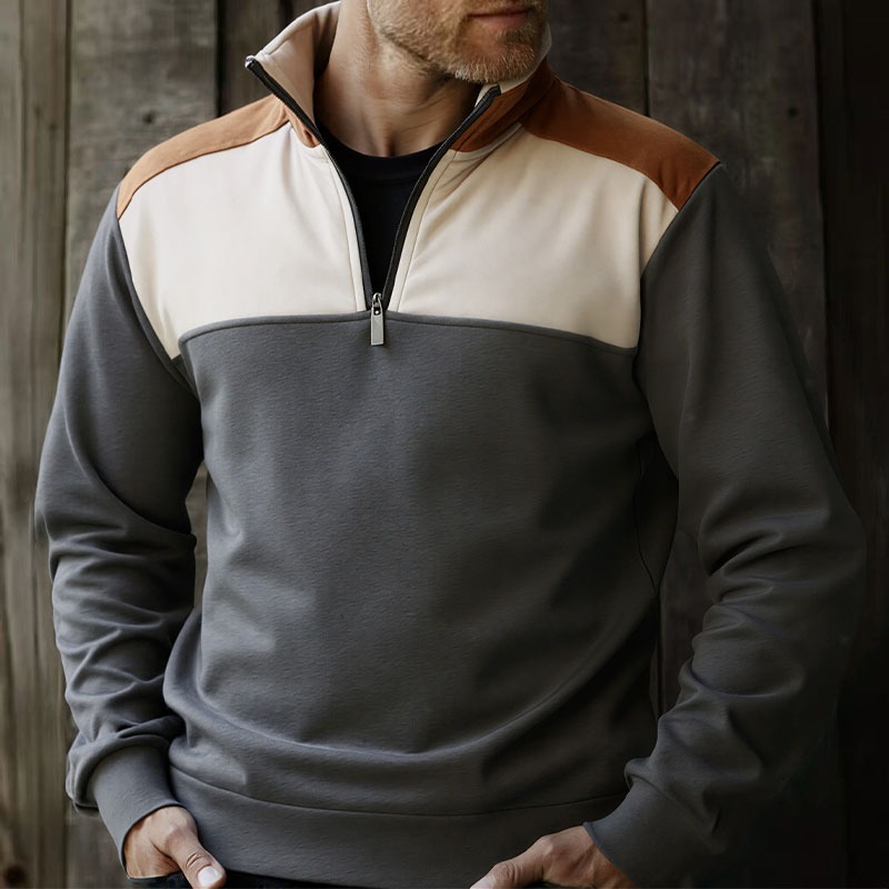 UETEEY الرجال الربع البريدي ال - مراجعة Mens Fashion Quarter Zip وسعره