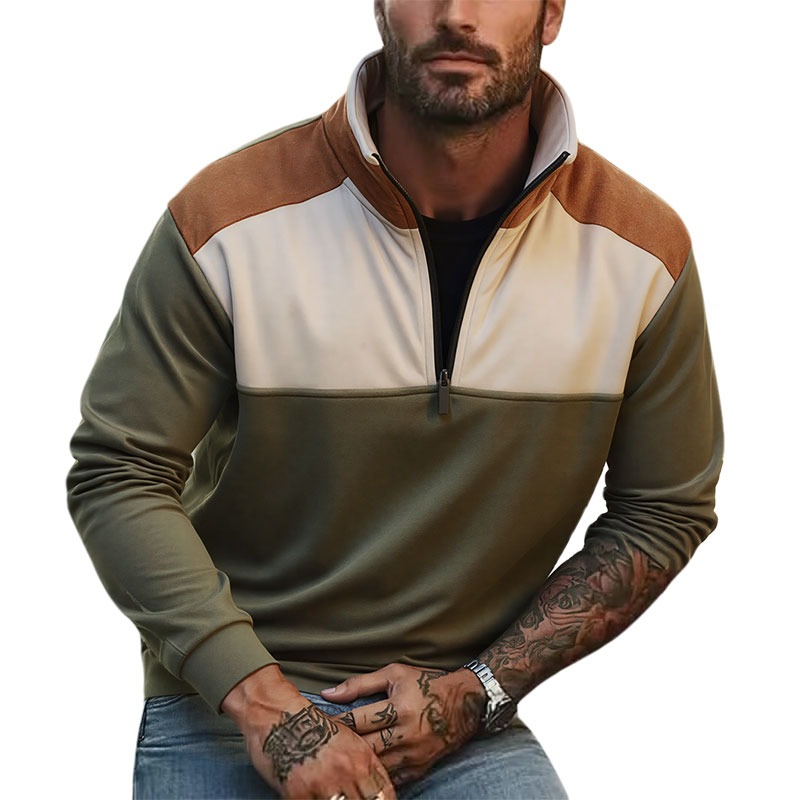UETEEY الرجال الربع البريدي ال - مراجعة Mens Fashion Quarter Zip وسعره