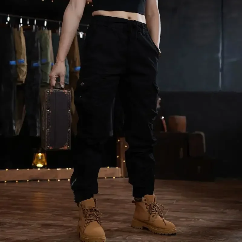 بنطال كارجو متعدد الجيوب للرجا - مراجعة Men'S Fashion Khaki Pants وسعره