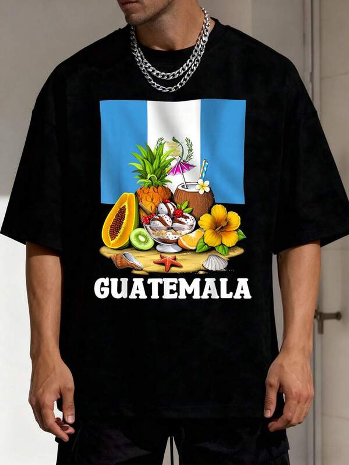قميص رجالي بتصميم جذور غواتيما - مراجعة Men'S Fashion Guatemala وسعره