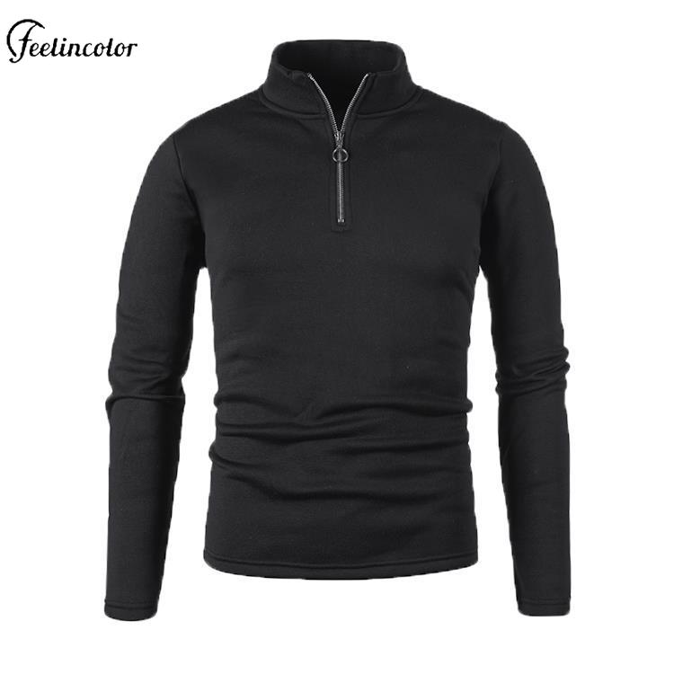 الرجال Heathered رمادي الربع ا - مراجعة Mens Fashion Quarter Zip وسعره